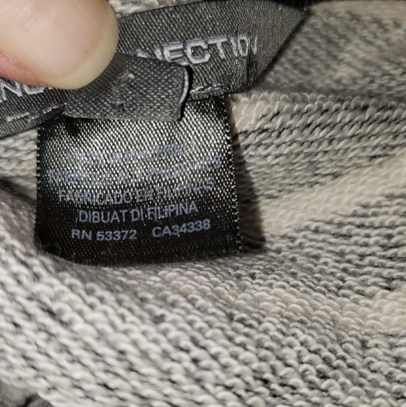 French Connection Normandy Stripe Tee Dress Sz 4 - Picture 7 of 10